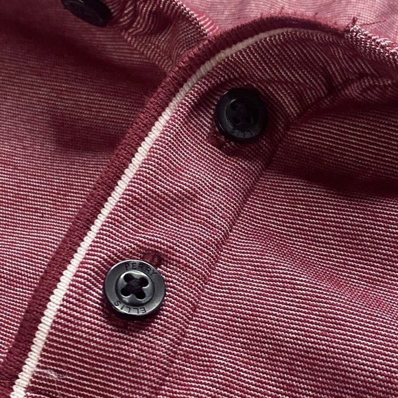 Perry Ellis Mens Short Sleeve Polo Shirt Size Medium - Picture 7 of 10